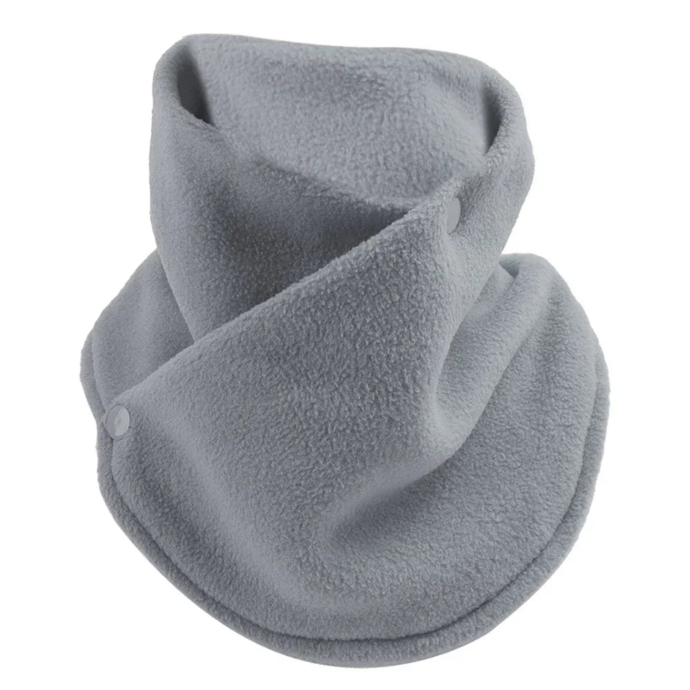 New Lamb Fleece for Women Scarves Winter Warm Fake Collar Scarf Plush Bib Snood Female Windproof Wrap Neck Protection Polar