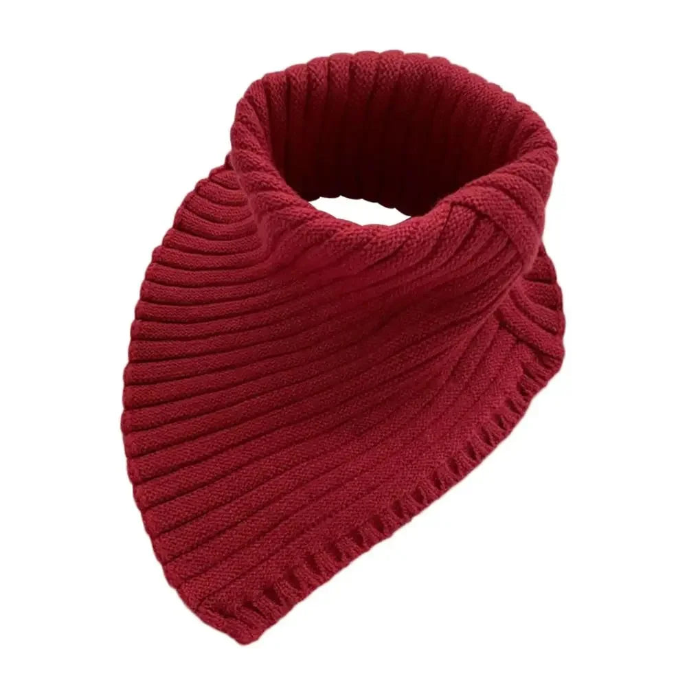 Fashion Autumn Winter Knitted Fake Collar Scarf Women Warm Elastic Turtleneck Neck Warmer Detachable Winter Warm Windproof Scarf