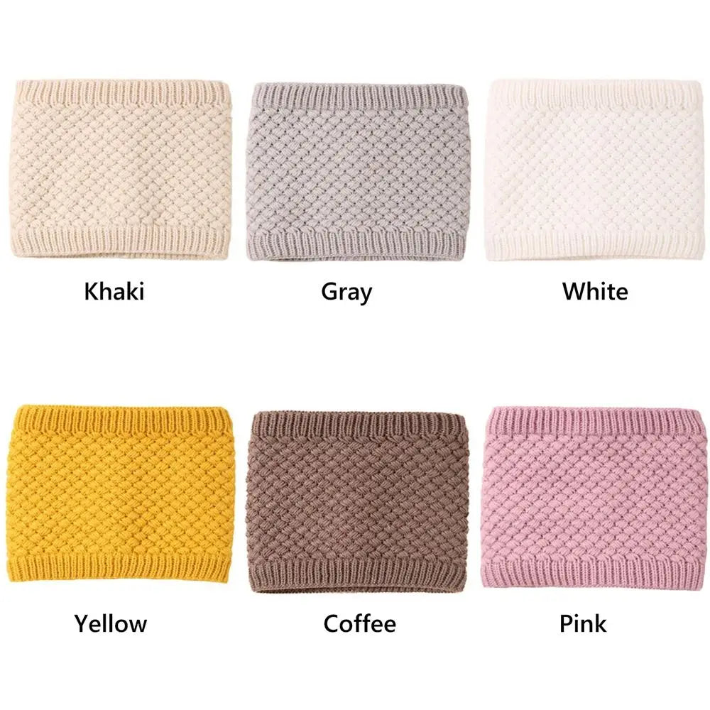 Fleece Lined Kids Neck Warmer Warm Windproof Neck Gaiter Face Scarf Winter Cold Weather Children Ski Face Mask Cover