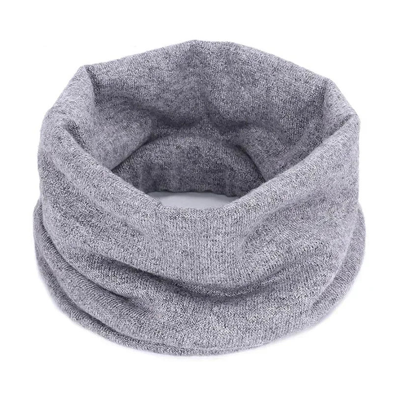 New Cashmere Winter Scarf for Boys Girls Women Men Knitted Scarves Cozy Spring Warm Children Elastic Mufflers Autumn Baby Scarf