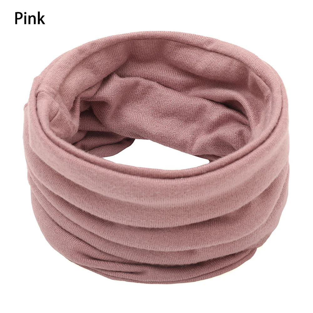 2022 Fashion Winter Scarf For Women Children Boy girl Scarf Thickened Wool Collar Scarves Neck Scarf Cotton Unisex Dropshipping