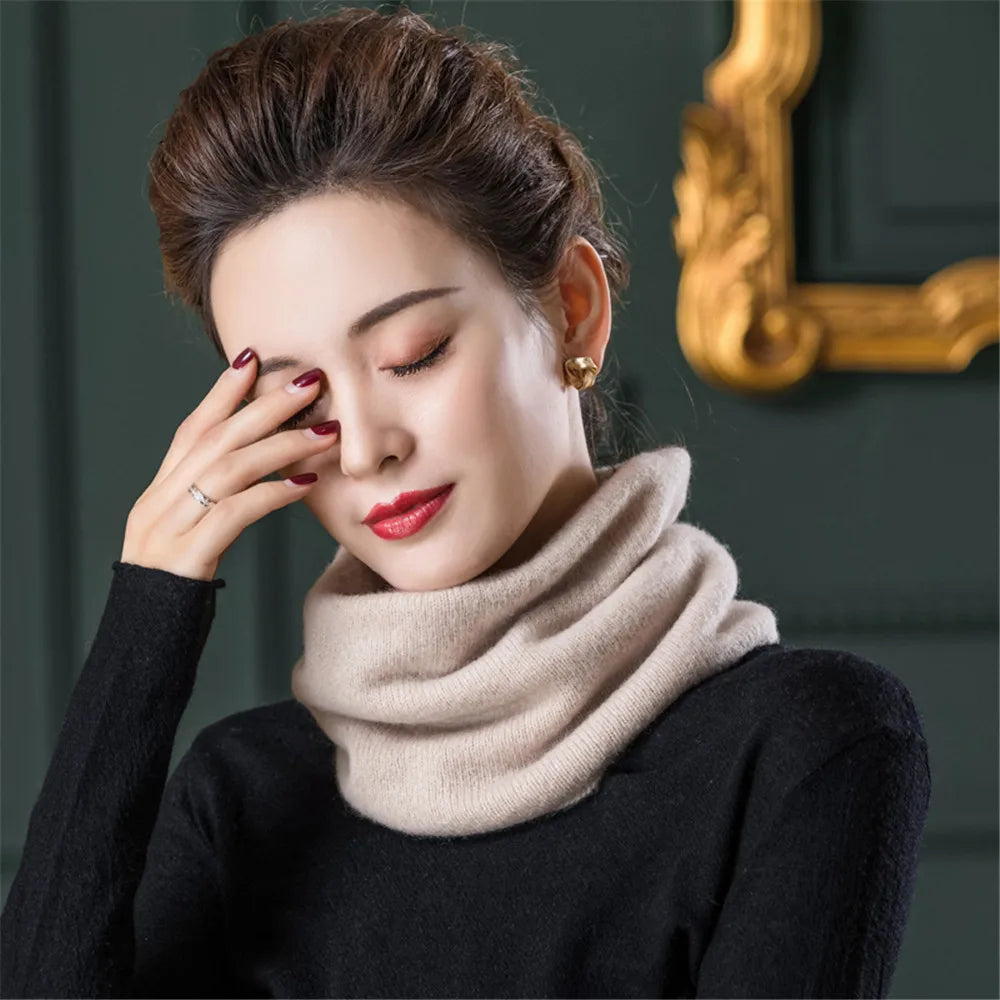 2022 Fashion Winter Scarf For Women Children Boy girl Scarf Thickened Wool Collar Scarves Neck Scarf Cotton Unisex Dropshipping
