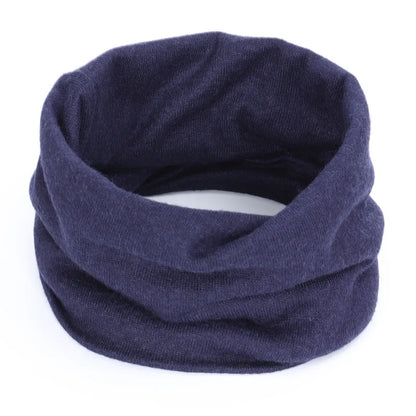 New Cashmere Winter Scarf for Boys Girls Women Men Knitted Scarves Cozy Spring Warm Children Elastic Mufflers Autumn Baby Scarf