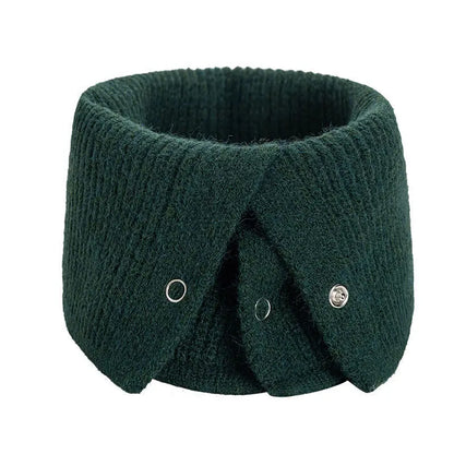 New Winter Knitted Warm Ring Scarf for Women Fashion Lady Neck Snood Unisex Wraps Scarves Neckerchief Female Stretch Bufanda