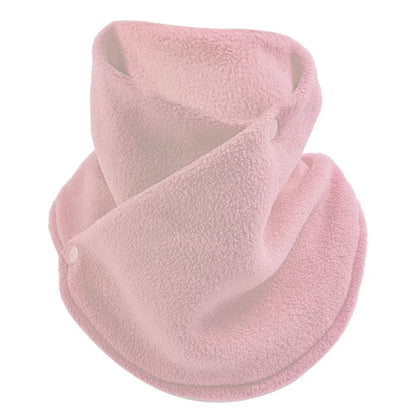 New Lamb Fleece for Women Scarves Winter Warm Fake Collar Scarf Plush Bib Snood Female Windproof Wrap Neck Protection Polar