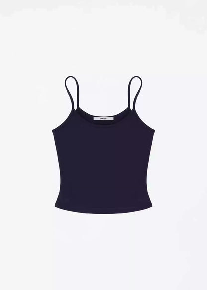 Tank Summer Women's Solid Color Slimming Stretch Fitness Camisole Basic Sports Bra Skin-Friendly Yoga Top