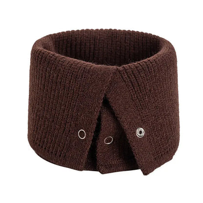 New Winter Knitted Warm Ring Scarf for Women Fashion Lady Neck Snood Unisex Wraps Scarves Neckerchief Female Stretch Bufanda