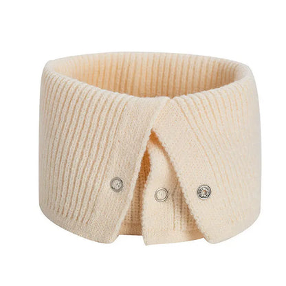 New Winter Knitted Warm Ring Scarf for Women Fashion Lady Neck Snood Unisex Wraps Scarves Neckerchief Female Stretch Bufanda