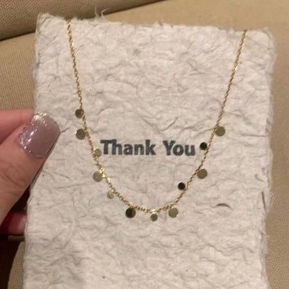 Vintage Beaded Necklace for Women Bohemian Sunflower NicheDesign Lockbone Chain Necklace Sweater Chain Jewelry Accessories