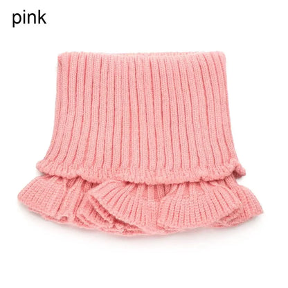Fashion Autumn Winter Knitted Fake Collar Scarf Women Warm Elastic Turtleneck Neck Warmer Detachable Winter Warm Windproof Scarf