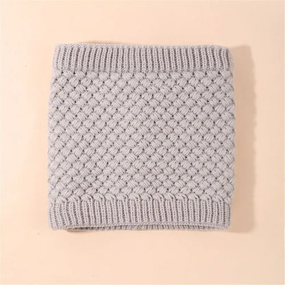 Fleece Lined Kids Neck Warmer Warm Windproof Neck Gaiter Face Scarf Winter Cold Weather Children Ski Face Mask Cover