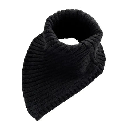 Fashion Autumn Winter Knitted Fake Collar Scarf Women Warm Elastic Turtleneck Neck Warmer Detachable Winter Warm Windproof Scarf