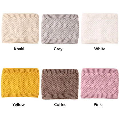 Fleece Lined Kids Neck Warmer Warm Windproof Neck Gaiter Face Scarf Winter Cold Weather Children Ski Face Mask Cover