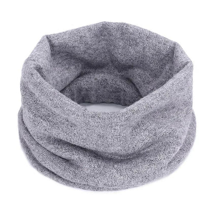 New Cashmere Winter Scarf for Boys Girls Women Men Knitted Scarves Cozy Spring Warm Children Elastic Mufflers Autumn Baby Scarf