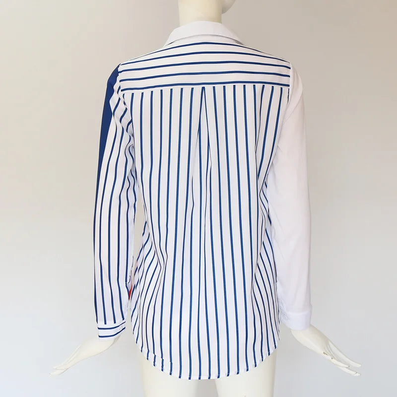 Women Korean Fashion Casual White Shirts Tops 2022 Spring Summer Oversized Blouses Female Plain Loose Shirts  Daily Streetwear